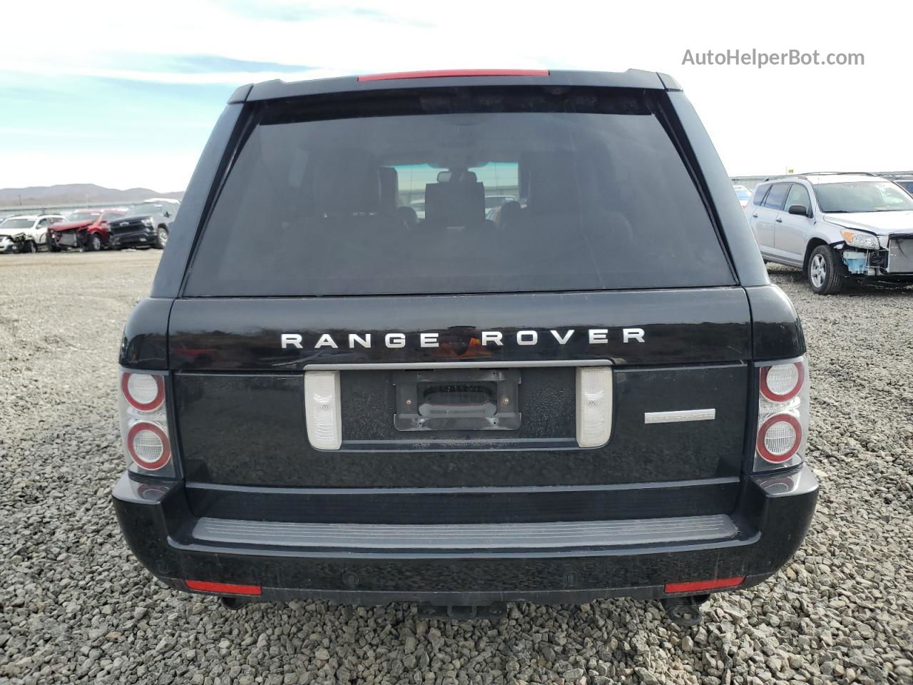 2011 Land Rover Range Rover Hse Luxury Black vin: SALMF1E42BA335395