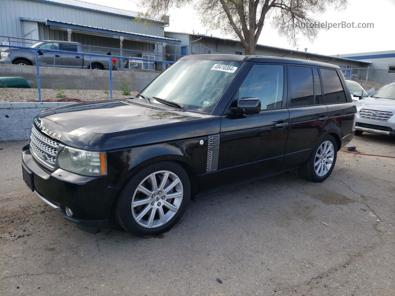 2011 Land Rover Range Rover Hse Luxury Black vin: SALMF1E43BA330402