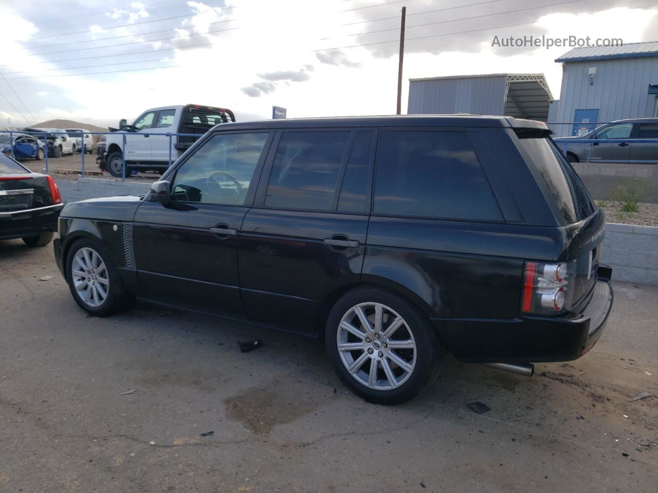 2011 Land Rover Range Rover Hse Luxury Черный vin: SALMF1E43BA330402