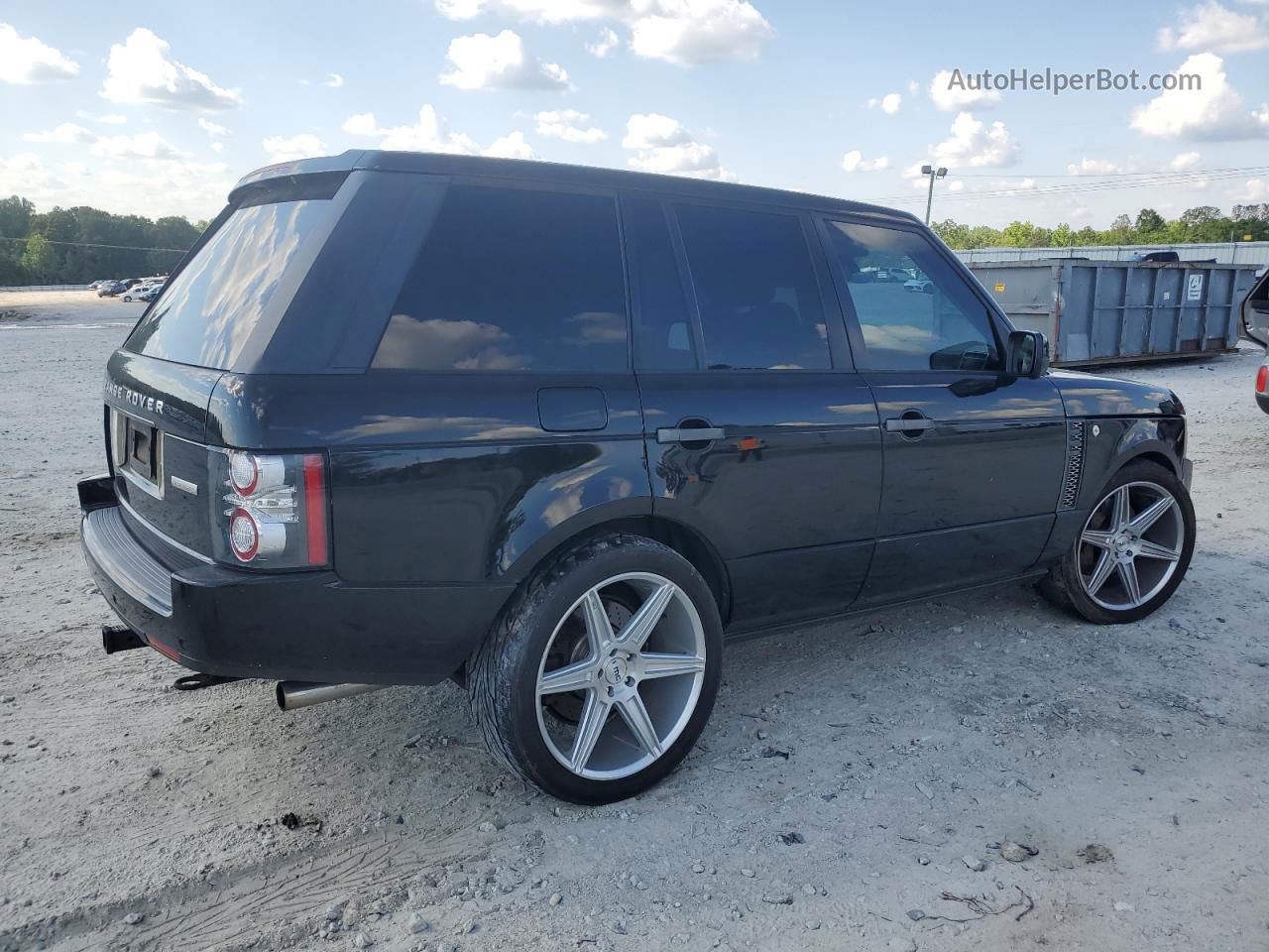 2011 Land Rover Range Rover Hse Luxury Black vin: SALMF1E44BA329503