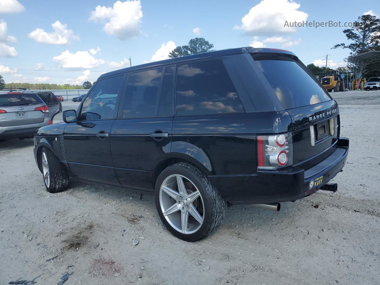 2011 Land Rover Range Rover Hse Luxury Black vin: SALMF1E44BA329503