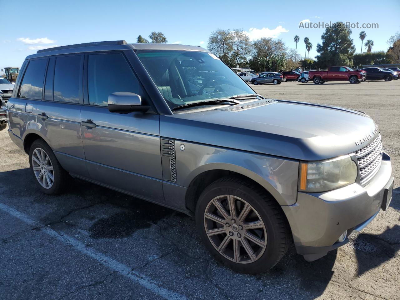 2011 Land Rover Range Rover Hse Luxury Gray vin: SALMF1E45BA337612