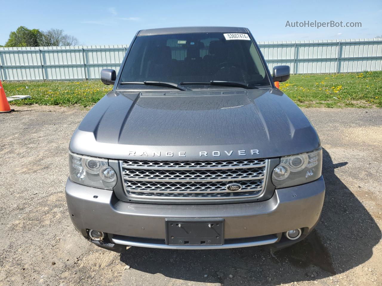 2011 Land Rover Range Rover Hse Luxury Gray vin: SALMF1E45BA343023