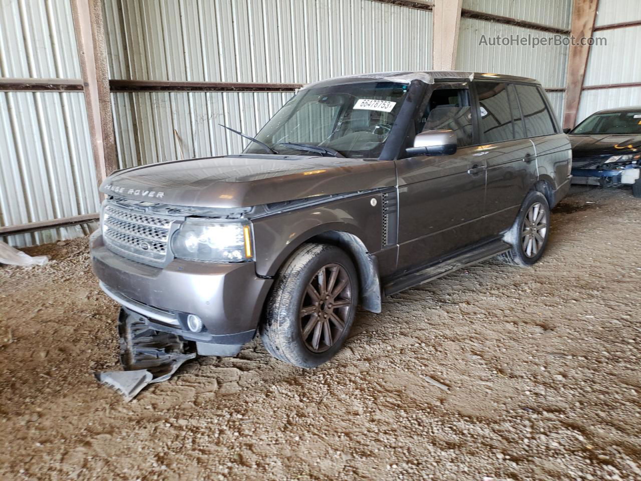 2011 Land Rover Range Rover Hse Luxury Серый vin: SALMF1E45BA349467