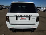 2011 Land Rover Range Rover Hse Luxury White vin: SALMF1E46BA357805