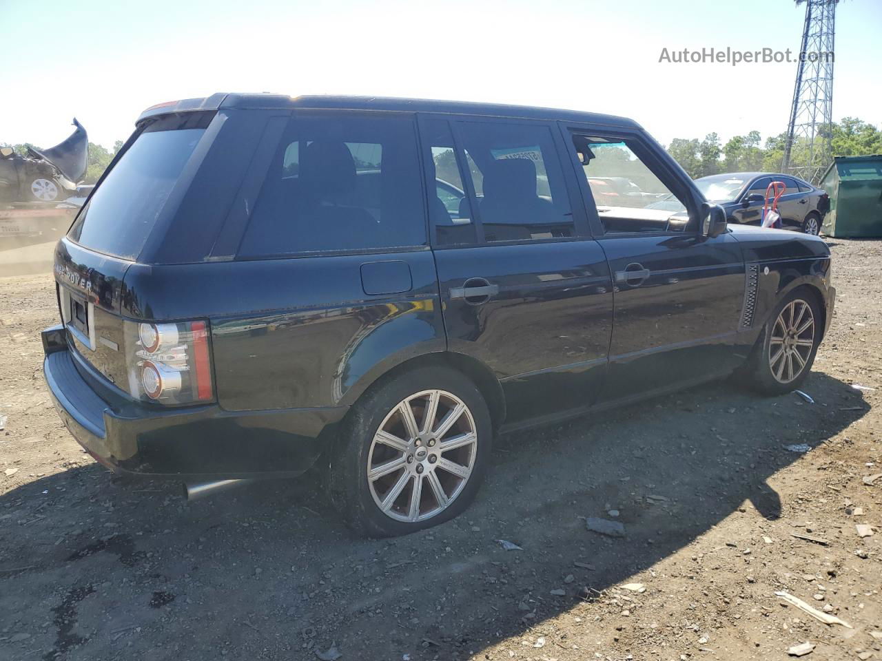 2011 Land Rover Range Rover Hse Luxury Черный vin: SALMF1E47BA329611