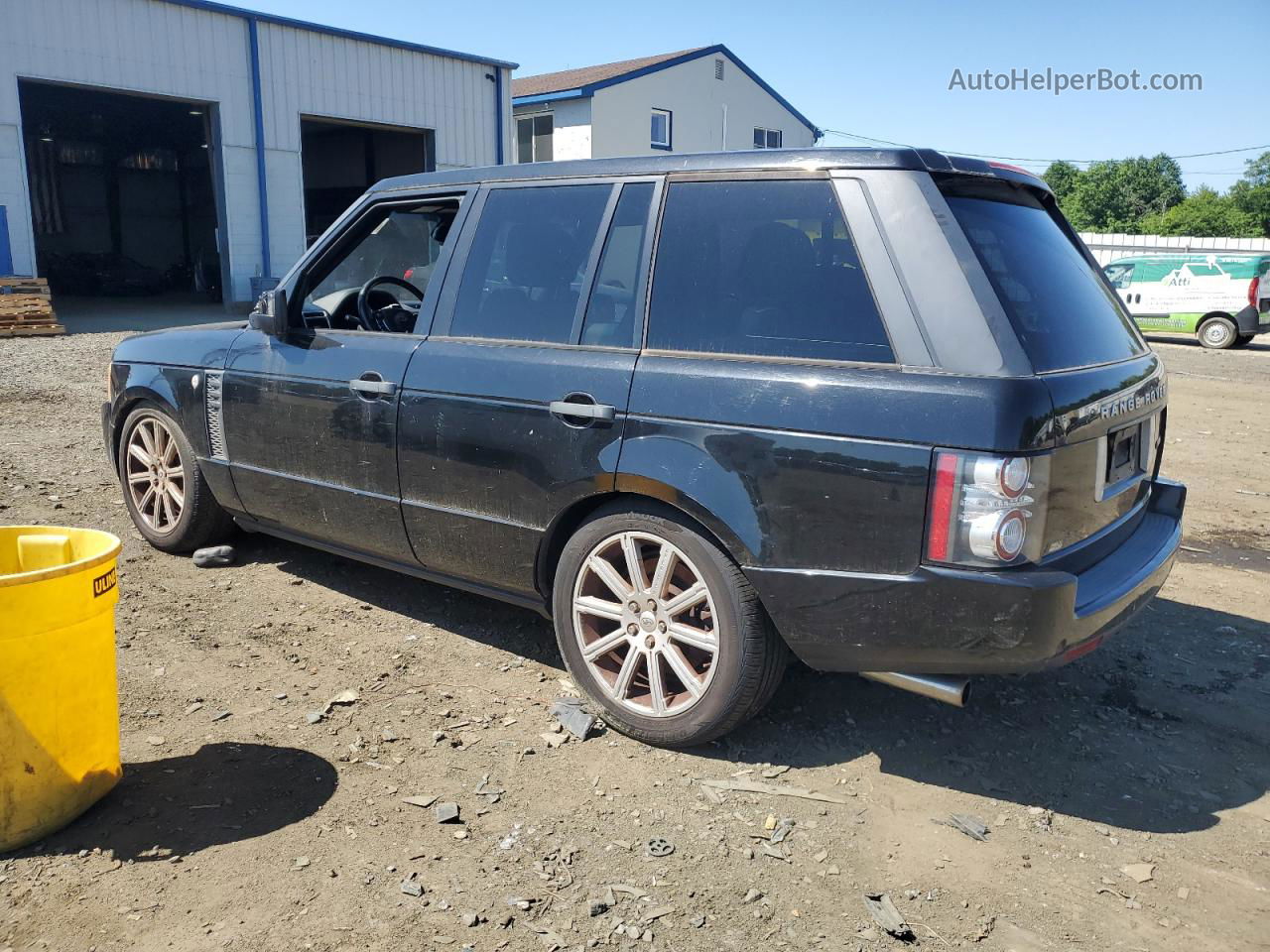 2011 Land Rover Range Rover Hse Luxury Черный vin: SALMF1E47BA329611