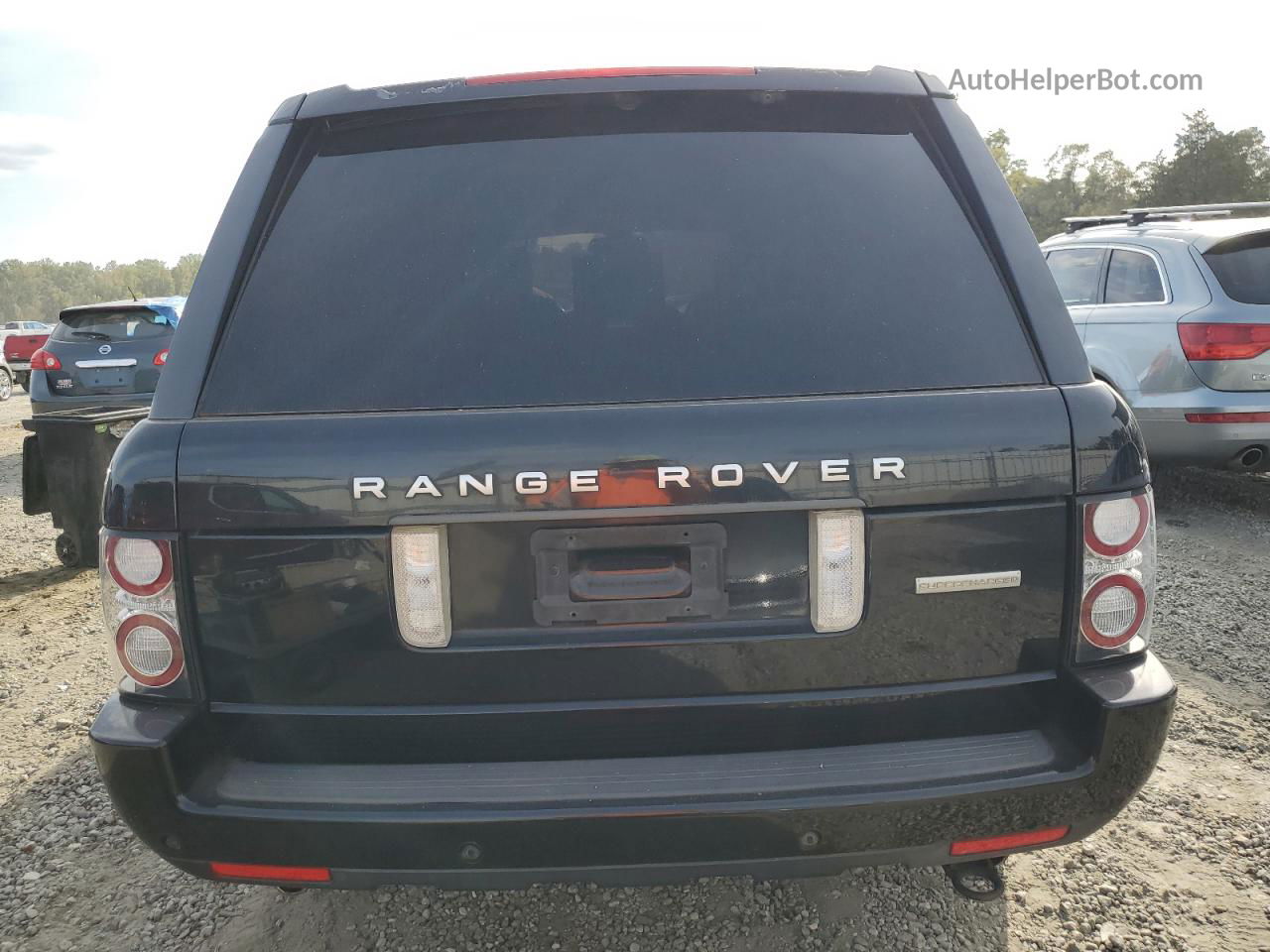 2011 Land Rover Range Rover Hse Luxury Black vin: SALMF1E48BA359121