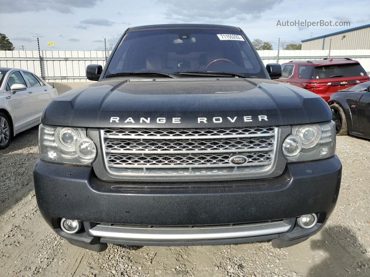 2011 Land Rover Range Rover Hse Luxury Black vin: SALMF1E48BA359121