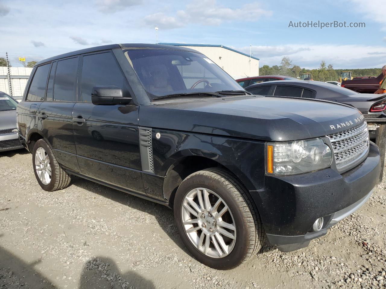 2011 Land Rover Range Rover Hse Luxury Черный vin: SALMF1E48BA359121