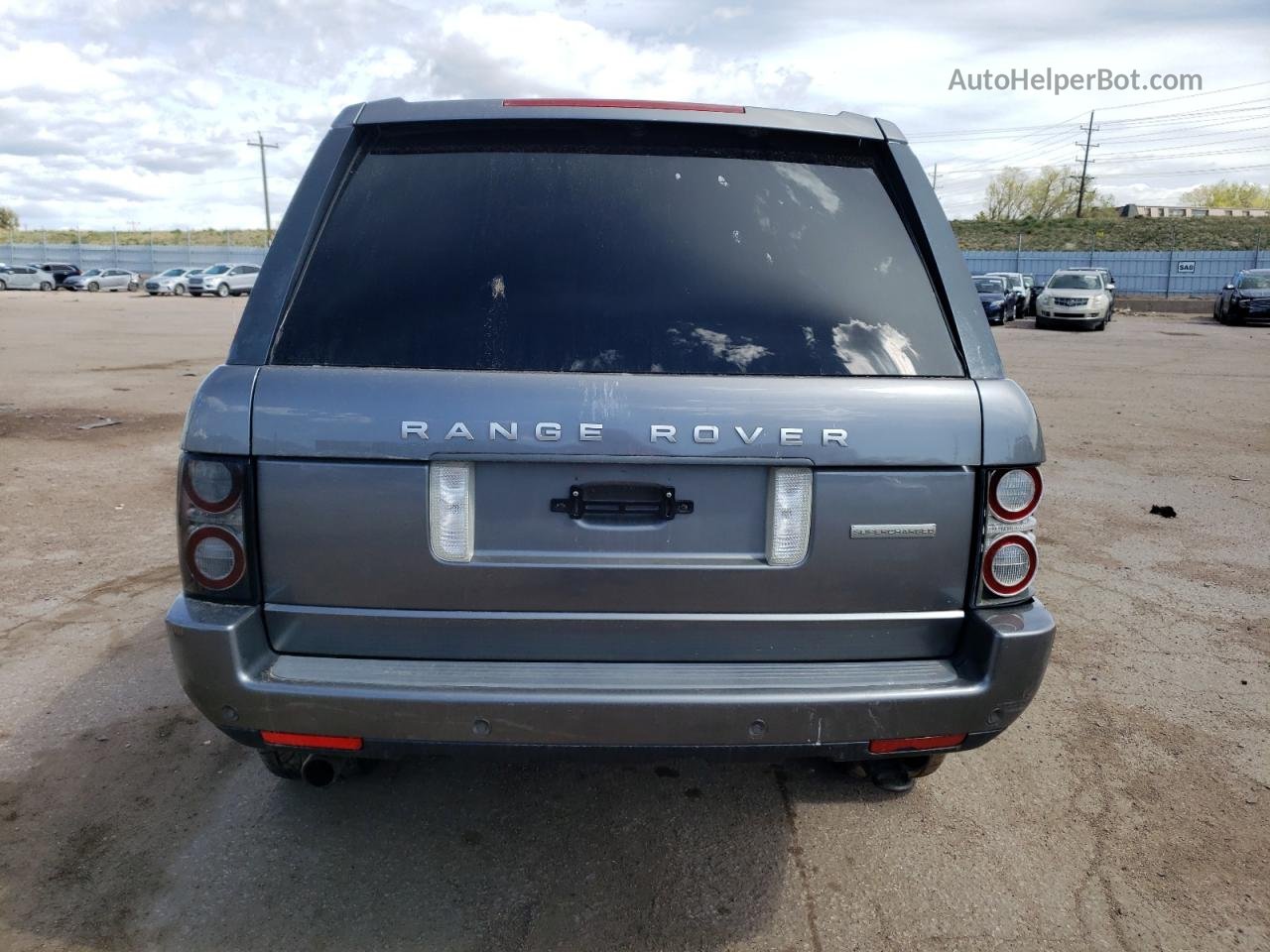 2011 Land Rover Range Rover Hse Luxury Серый vin: SALMF1E49BA330470