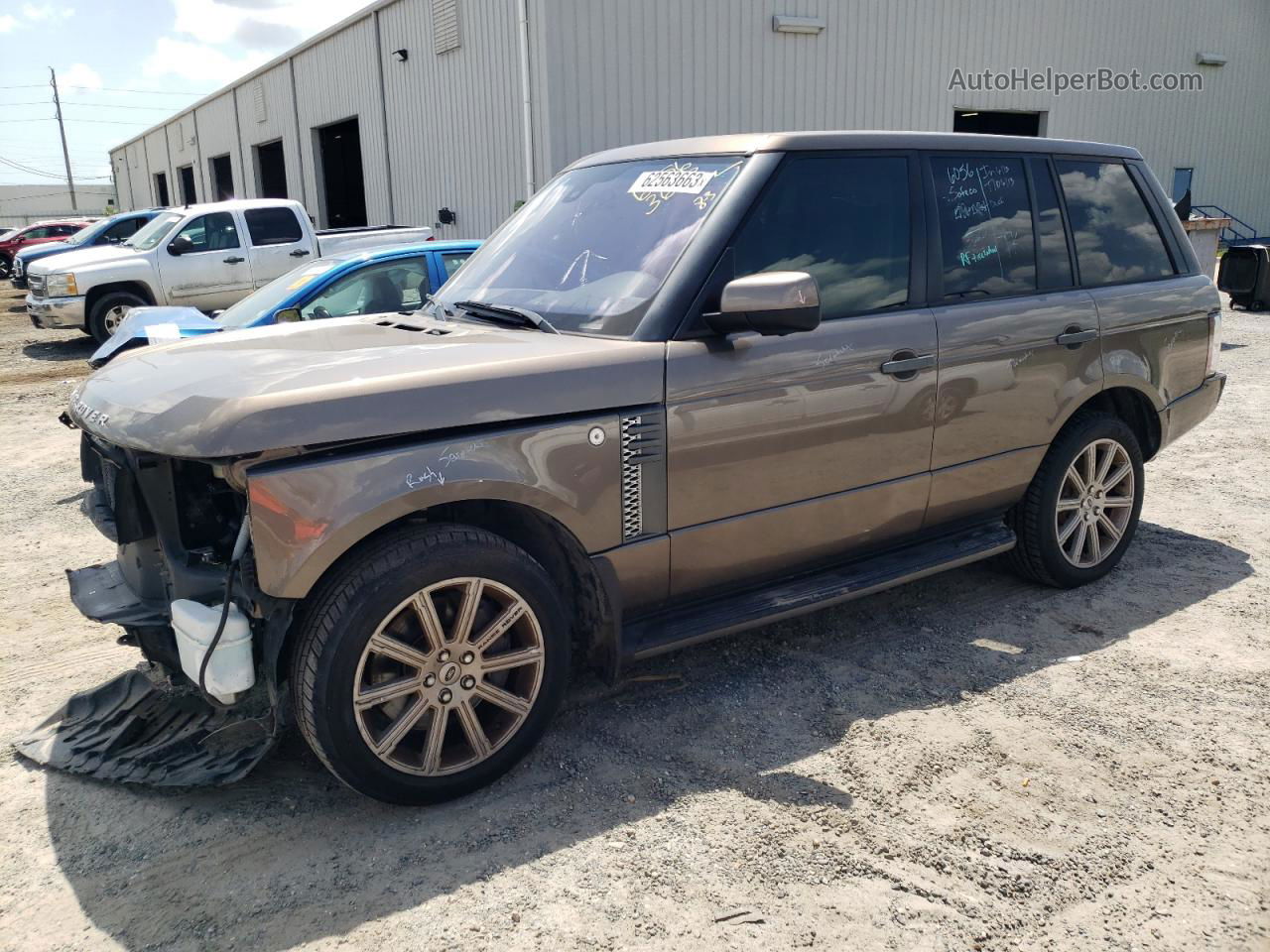 2011 Land Rover Range Rover Hse Luxury Tan vin: SALMF1E4XBA335399