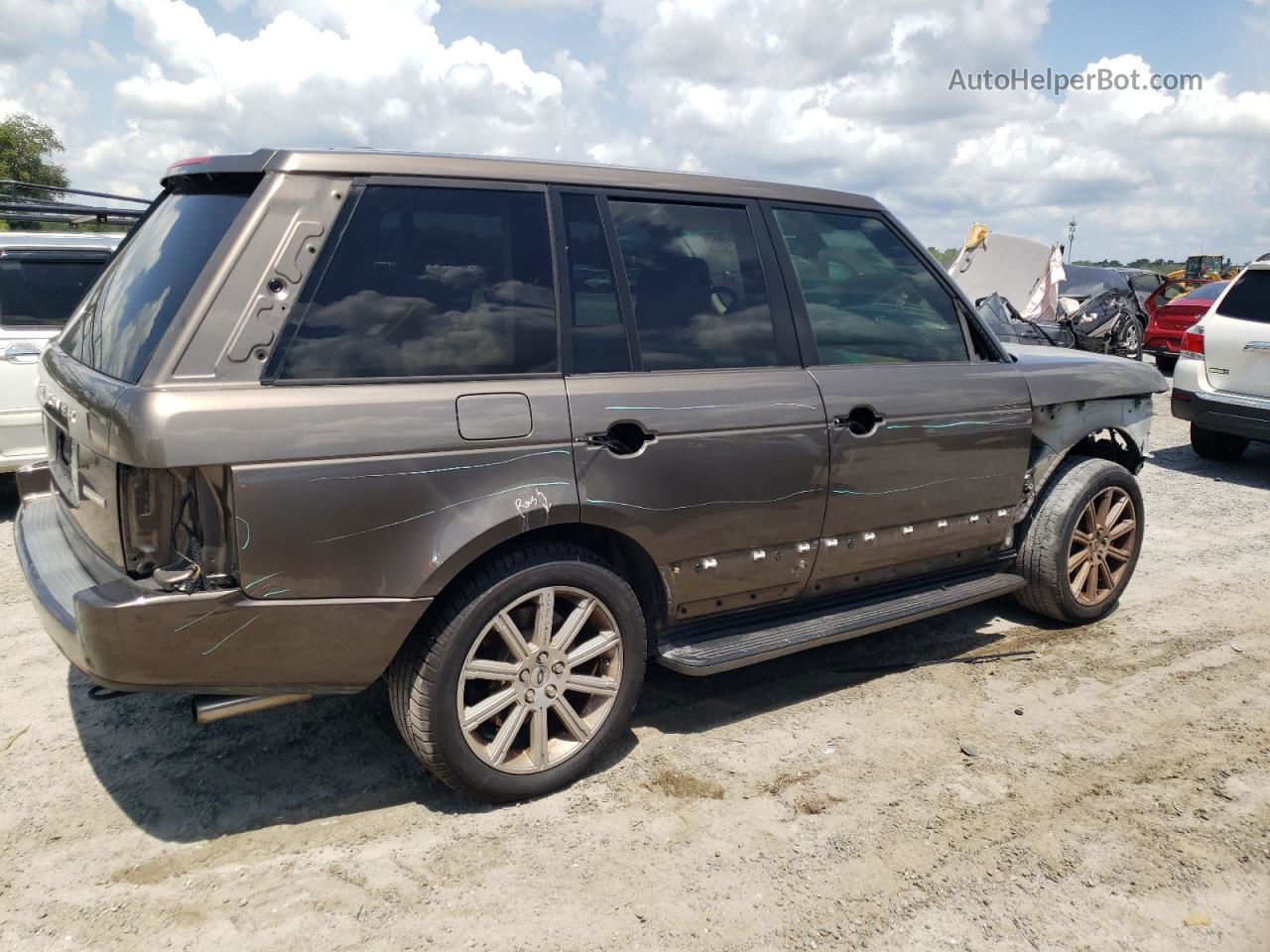 2011 Land Rover Range Rover Hse Luxury Tan vin: SALMF1E4XBA335399