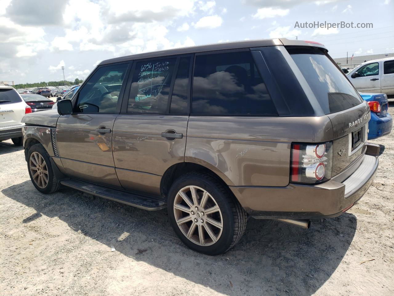 2011 Land Rover Range Rover Hse Luxury Tan vin: SALMF1E4XBA335399