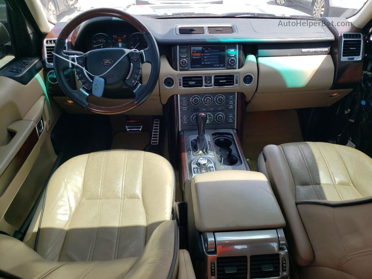 2011 Land Rover Range Rover Hse Luxury Tan vin: SALMF1E4XBA335399