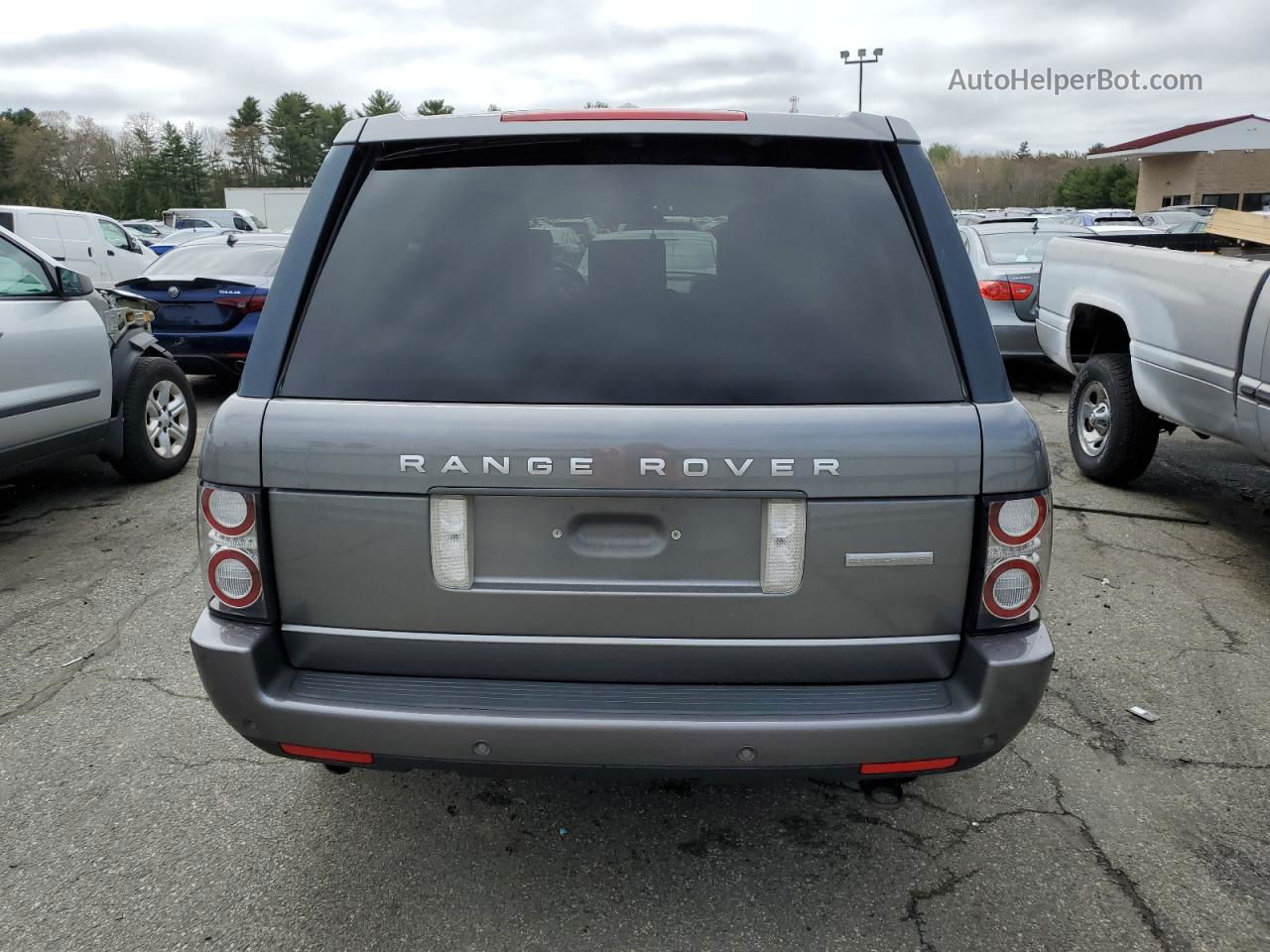 2011 Land Rover Range Rover Hse Luxury Gray vin: SALMF1E4XBA351005