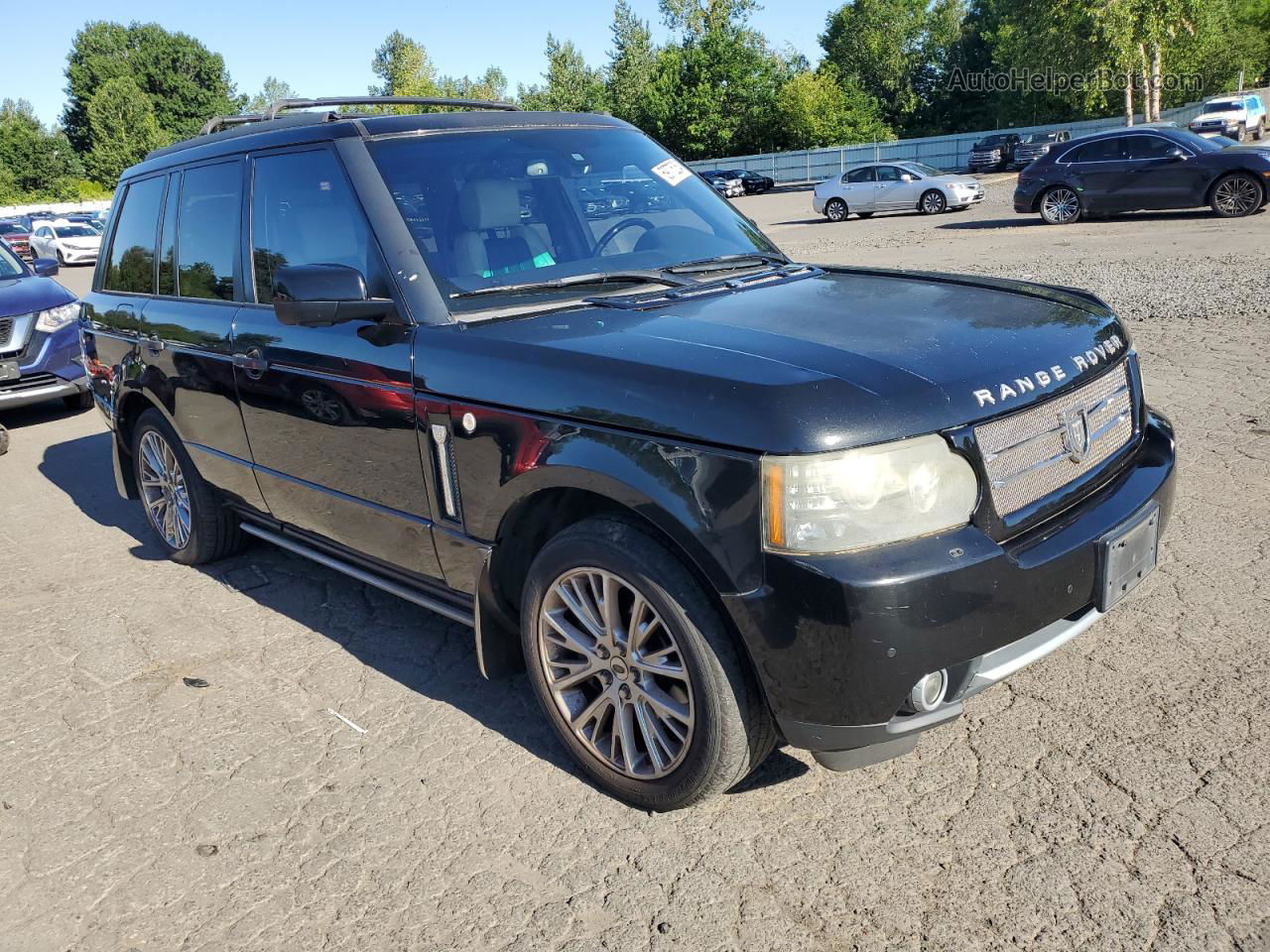 2011 Land Rover Range Rover Autobiography Черный vin: SALMP1E42BA339492