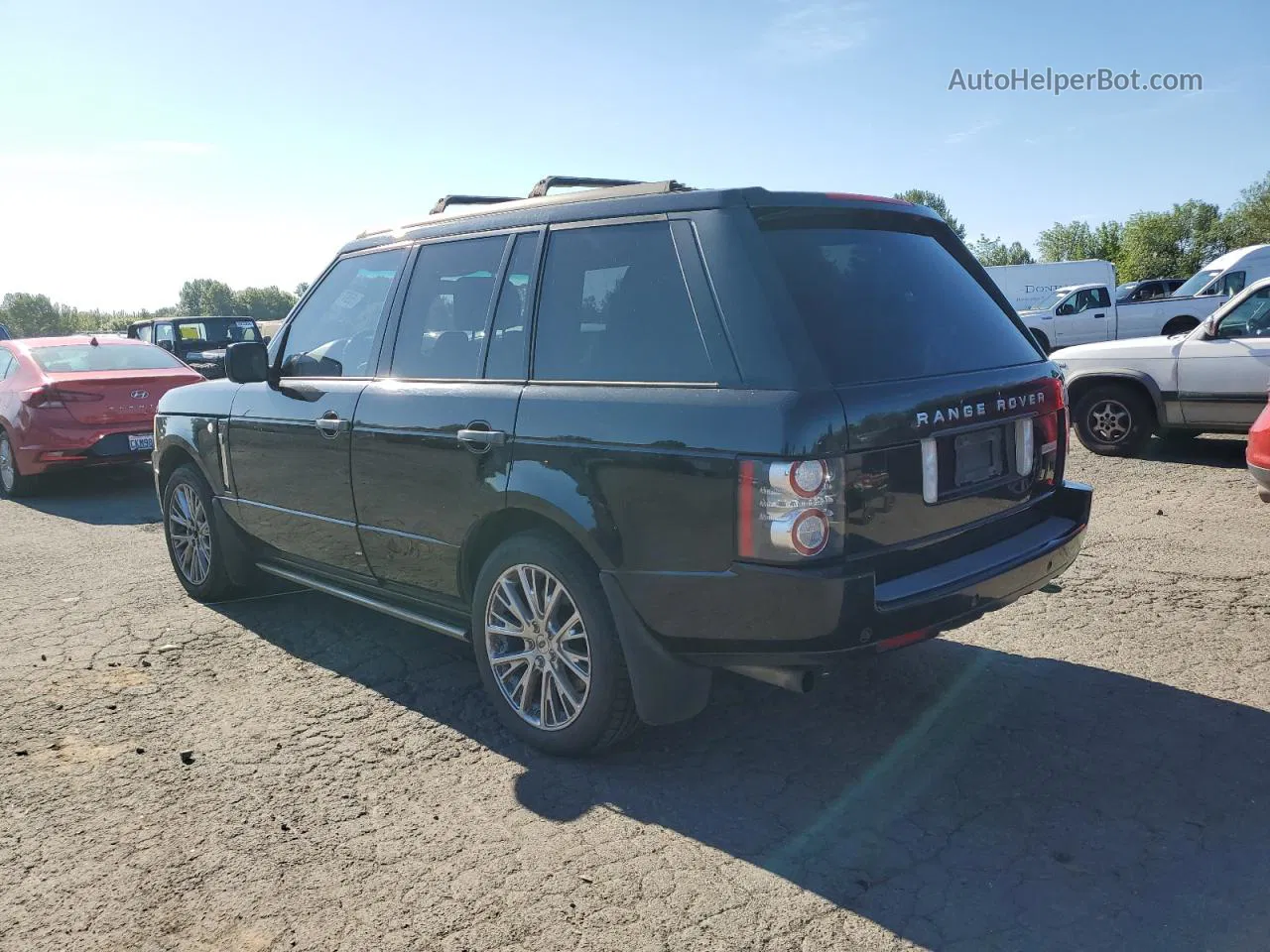 2011 Land Rover Range Rover Autobiography Черный vin: SALMP1E42BA339492