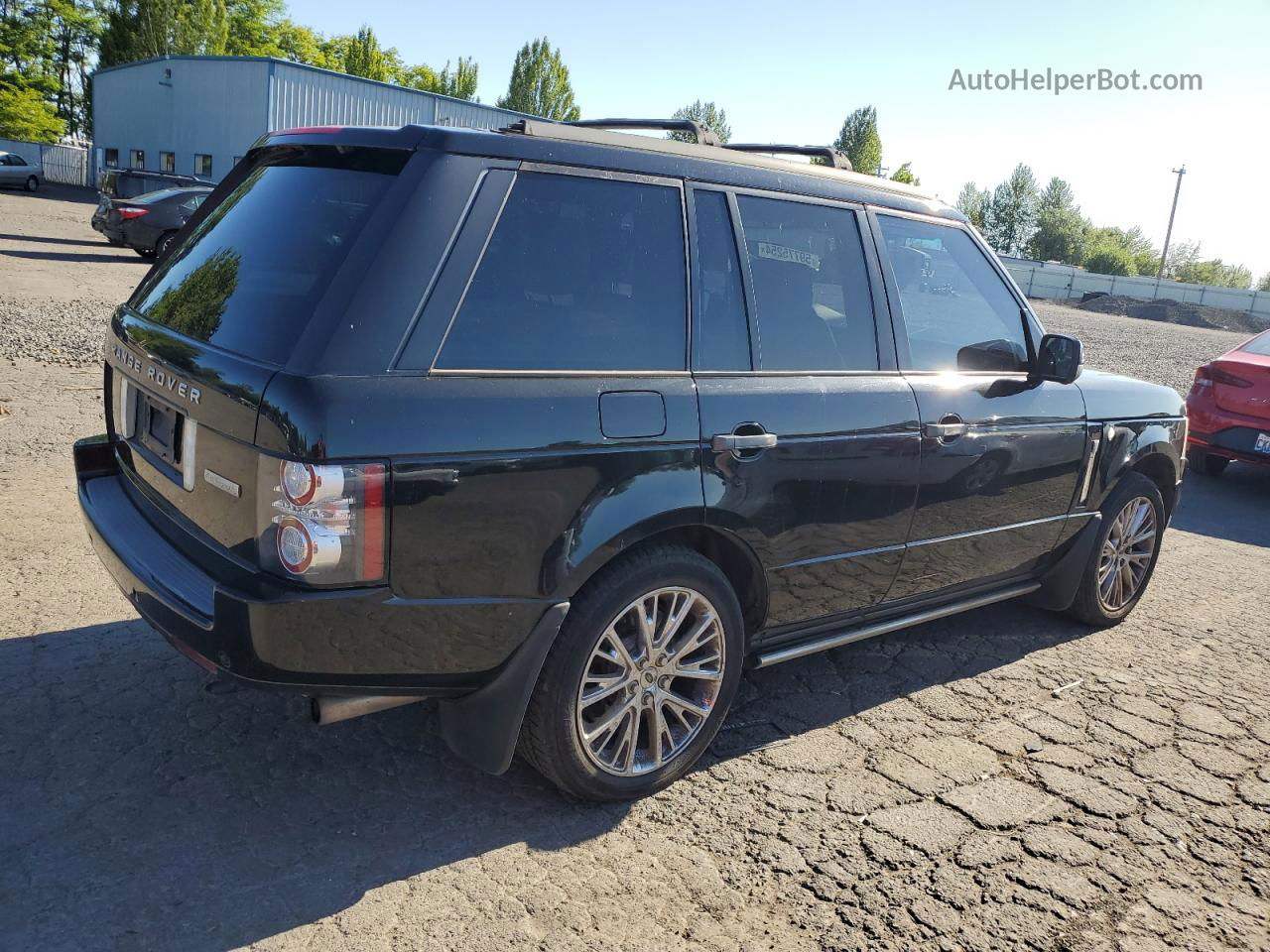 2011 Land Rover Range Rover Autobiography Черный vin: SALMP1E42BA339492