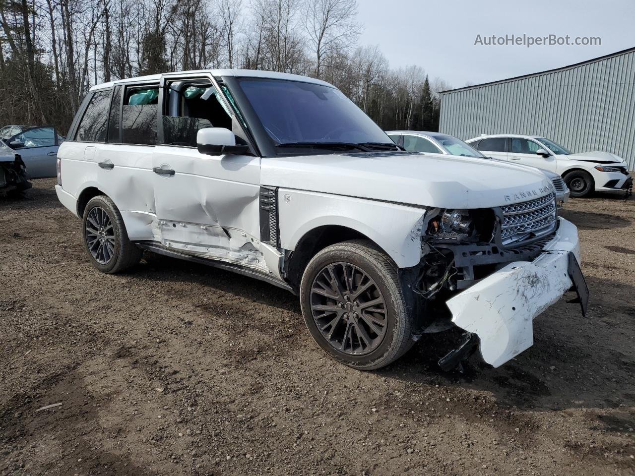 2011 Land Rover Range Rover Autobiography Белый vin: SALMP1E4XBA330412