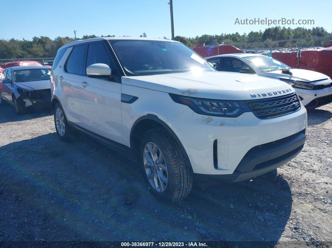 2019 Land Rover Discovery Se White vin: SALRG2RV0K2400850