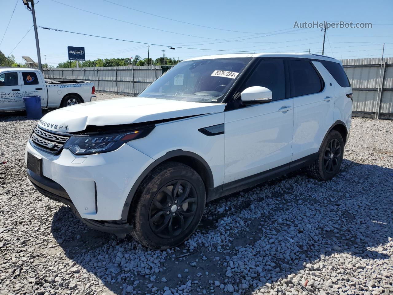 2019 Land Rover Discovery Se White vin: SALRG2RV0K2409984