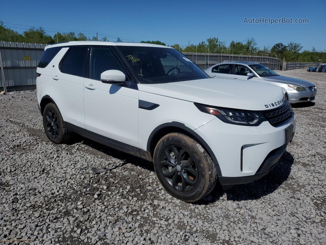 2019 Land Rover Discovery Se White vin: SALRG2RV0K2409984