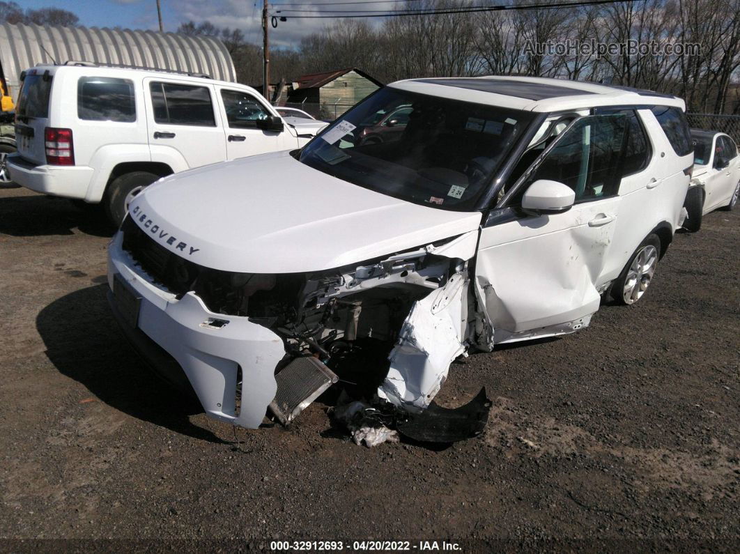 2019 Land Rover Discovery Se White vin: SALRG2RV0KA086347