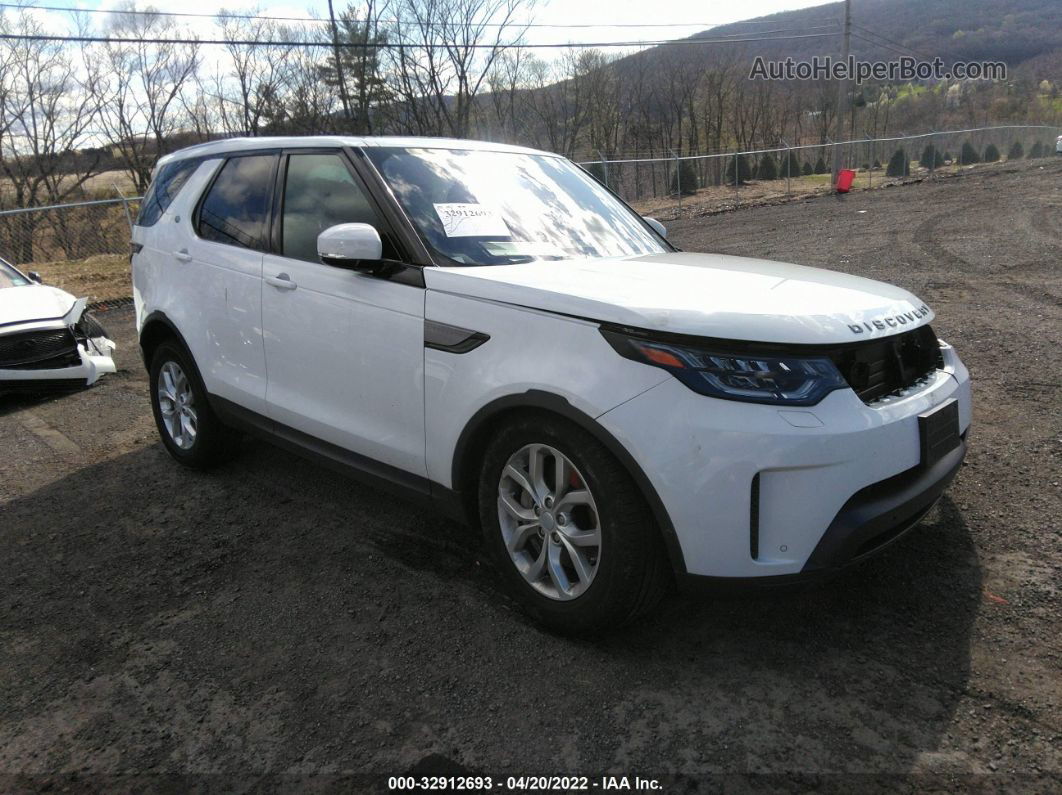 2019 Land Rover Discovery Se White vin: SALRG2RV0KA086347