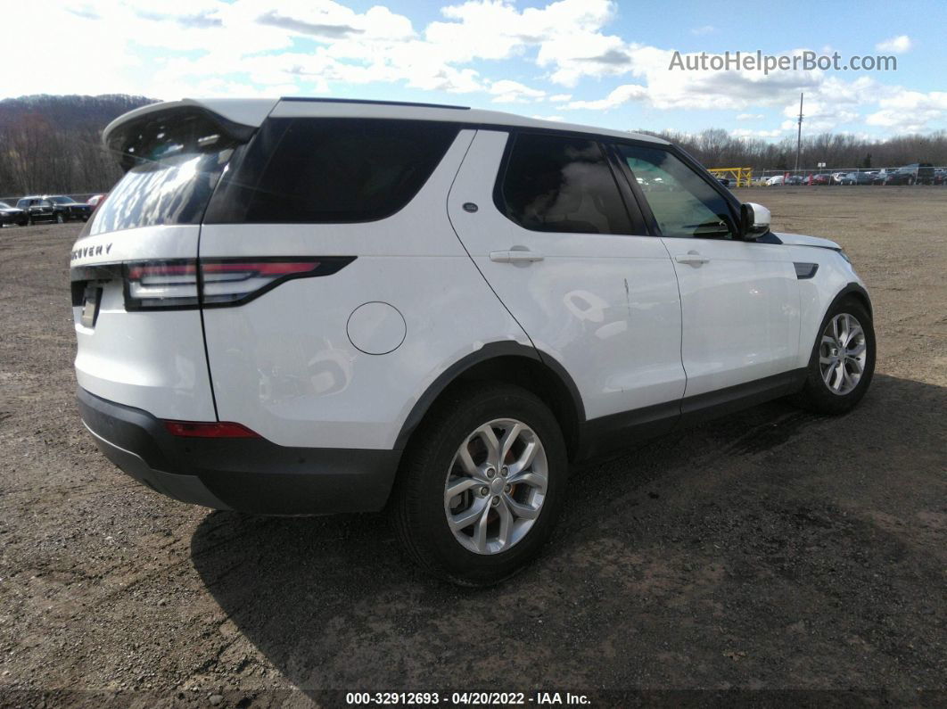 2019 Land Rover Discovery Se White vin: SALRG2RV0KA086347