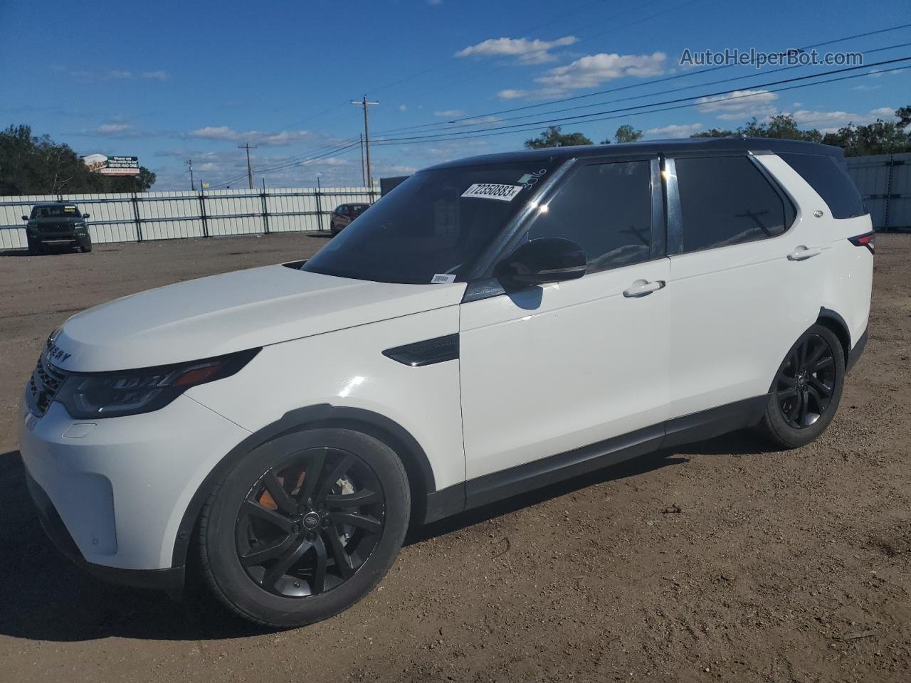 2019 Land Rover Discovery Se Белый vin: SALRG2RV4K2410622