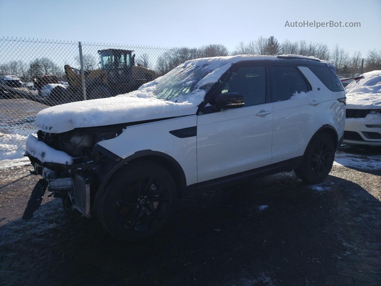 2019 Land Rover Discovery Se White vin: SALRG2RV6K2401730