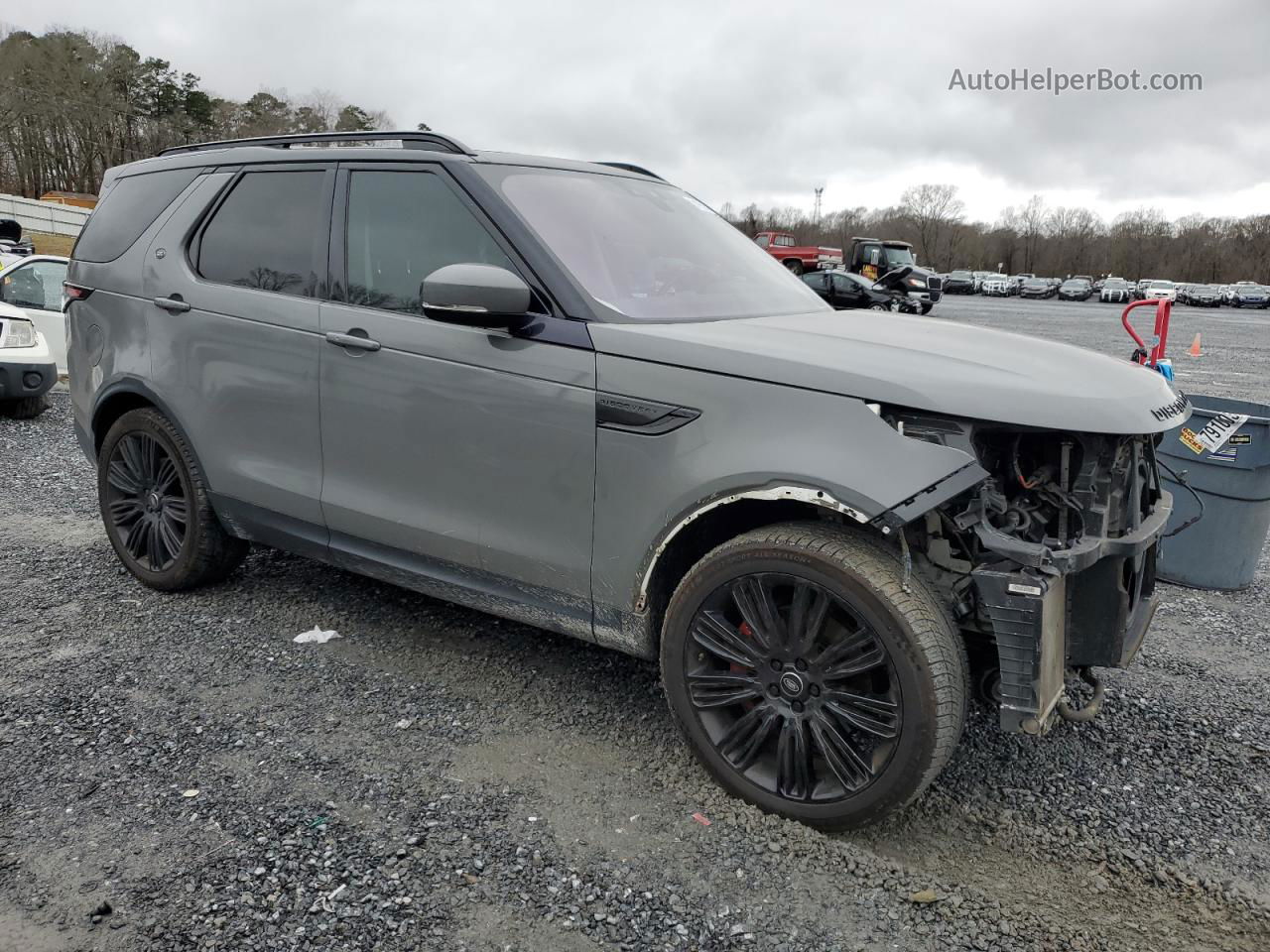 2019 Land Rover Discovery Se Серый vin: SALRG2RV7K2400456