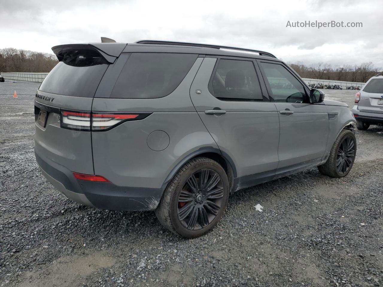 2019 Land Rover Discovery Se Gray vin: SALRG2RV7K2400456