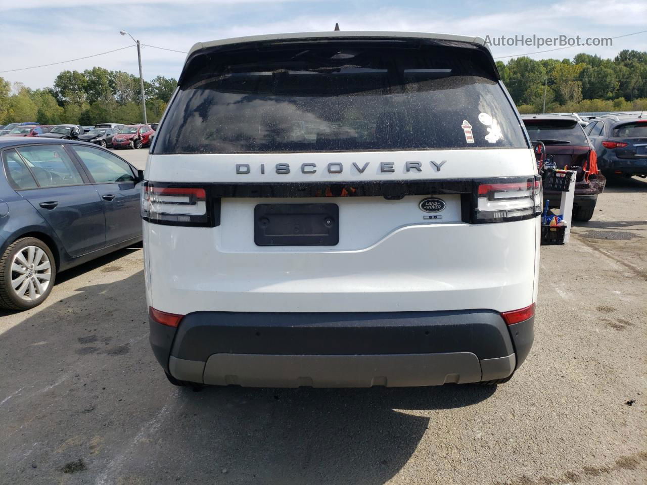 2019 Land Rover Discovery Se White vin: SALRG2RV7K2401297