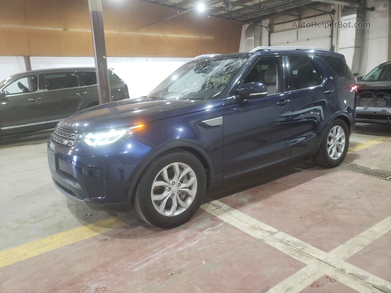 2019 Land Rover Discovery Se Blue vin: SALRG2RV7KA096373