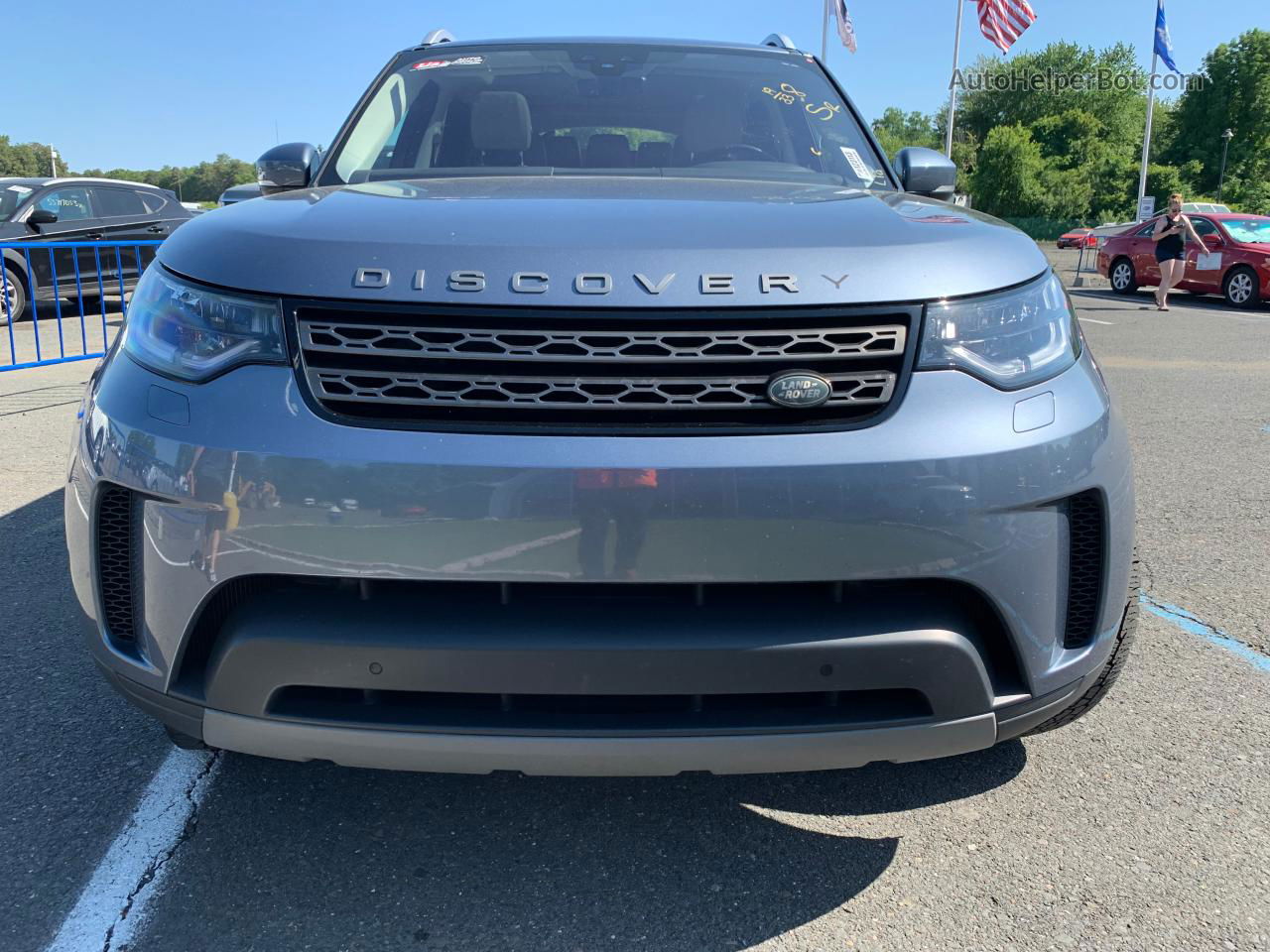 2019 Land Rover Discovery Se Blue vin: SALRG2RV9K2406307