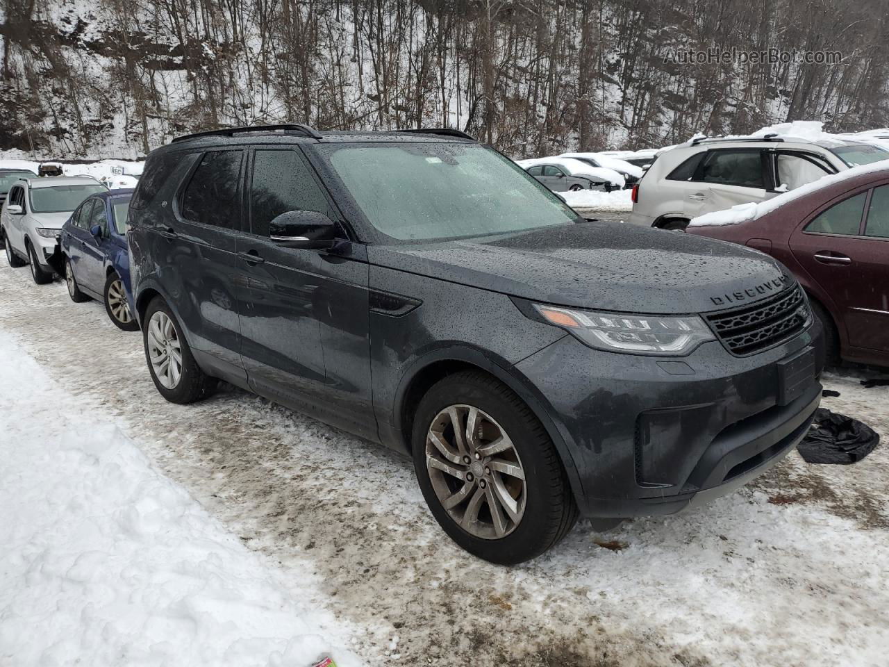 2019 Land Rover Discovery Hse Серый vin: SALRR2RK0K2408768