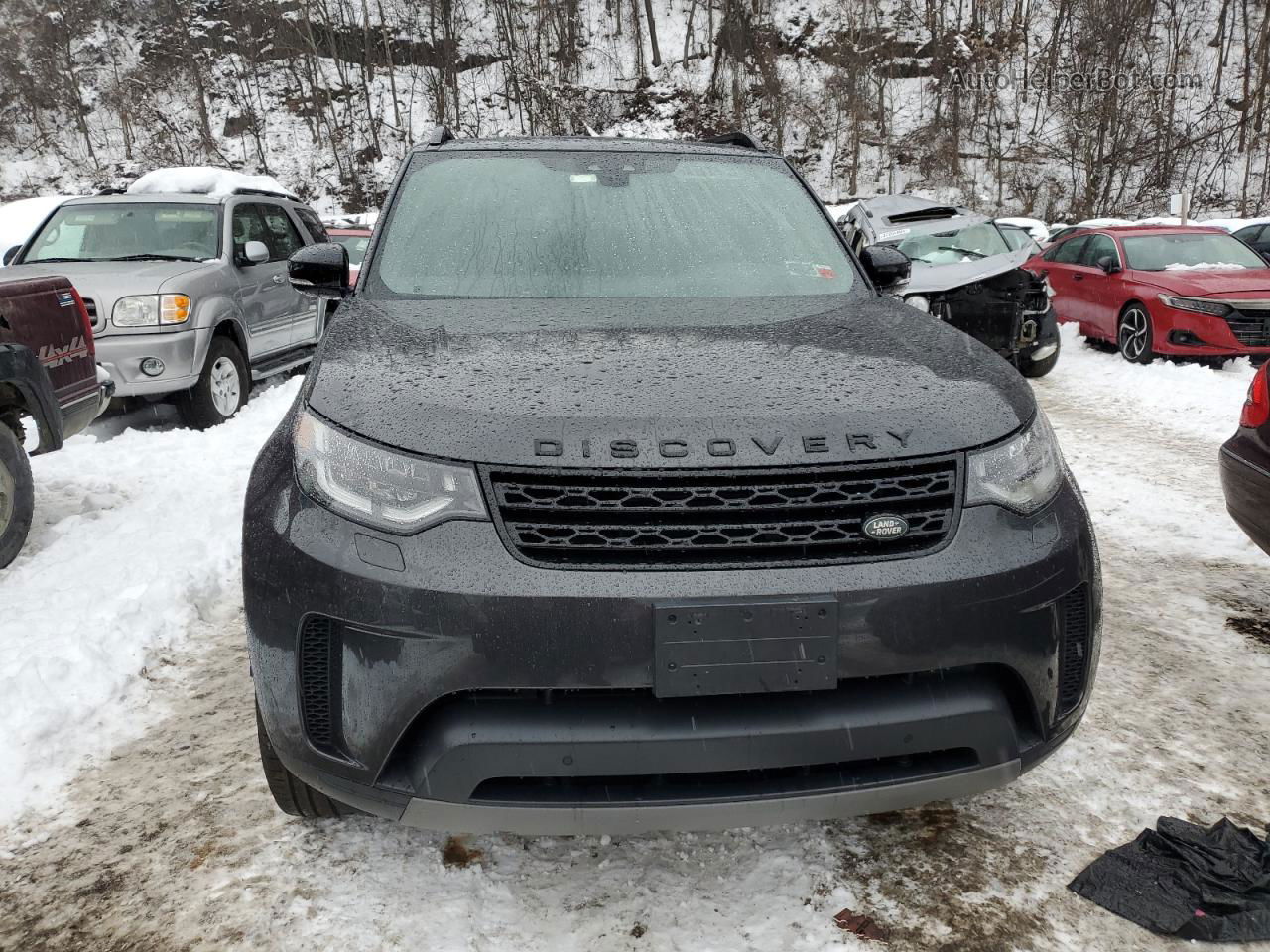 2019 Land Rover Discovery Hse Серый vin: SALRR2RK0K2408768