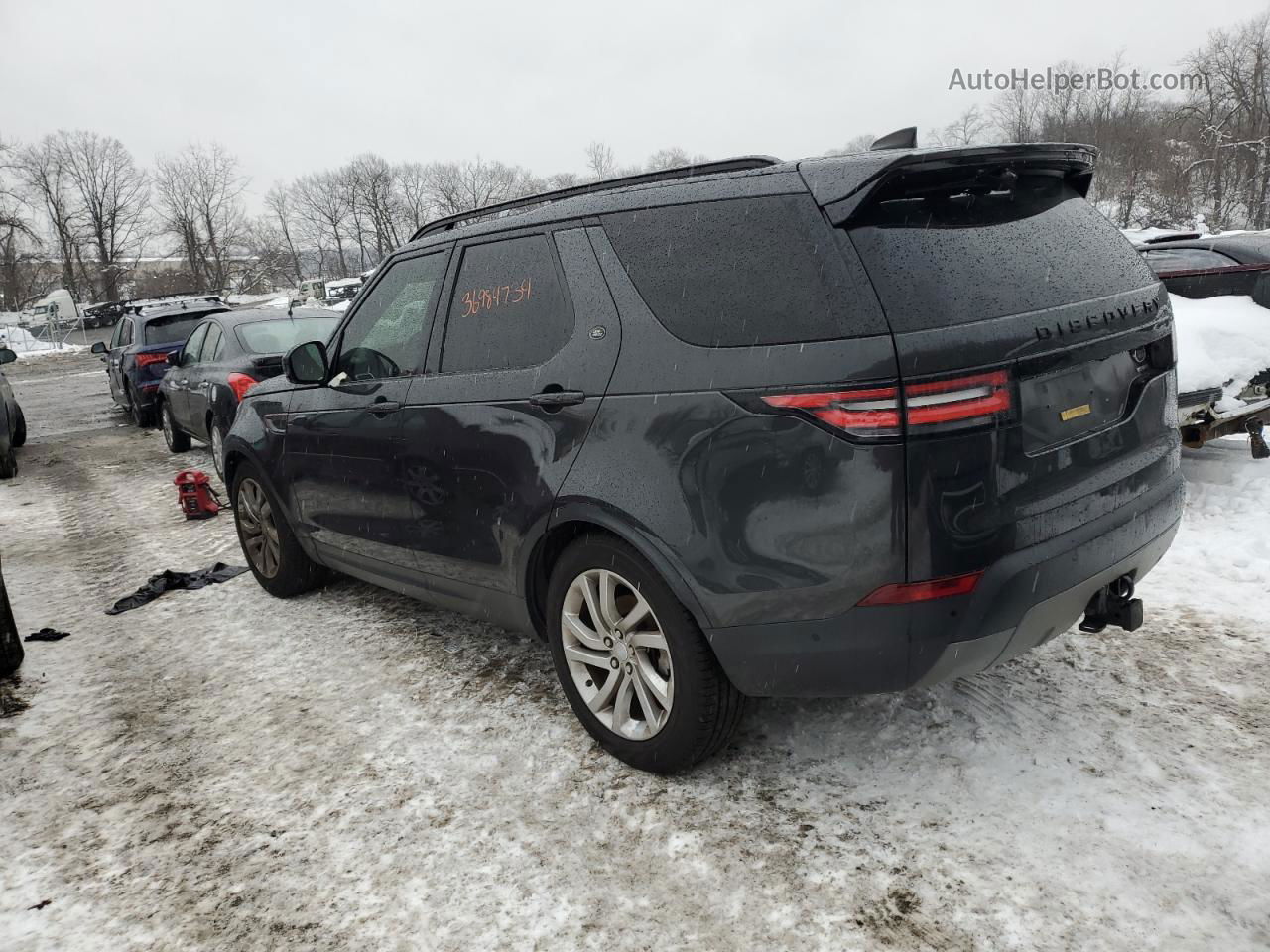 2019 Land Rover Discovery Hse Gray vin: SALRR2RK0K2408768