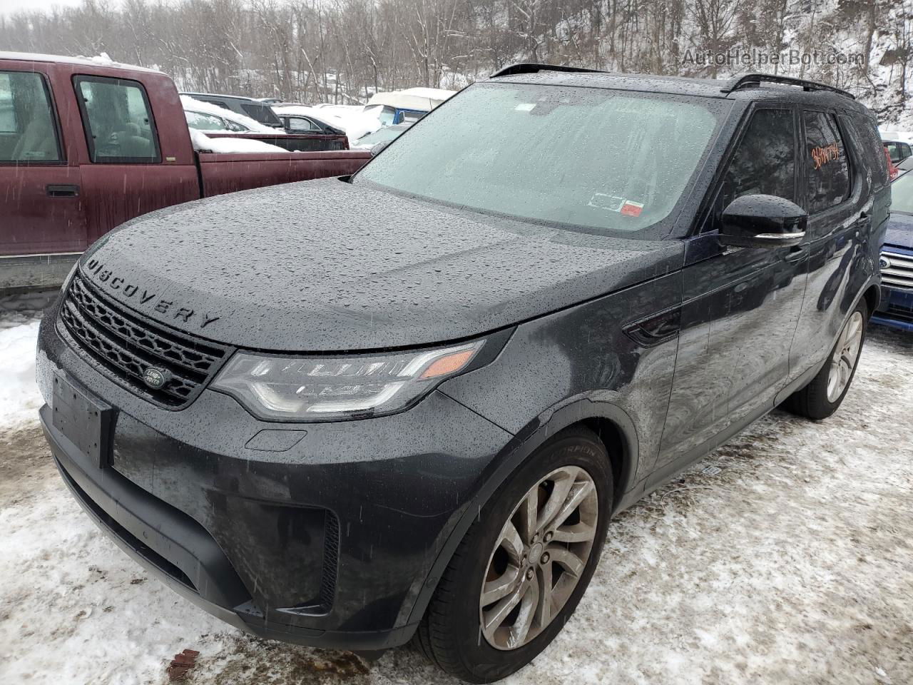 2019 Land Rover Discovery Hse Серый vin: SALRR2RK0K2408768