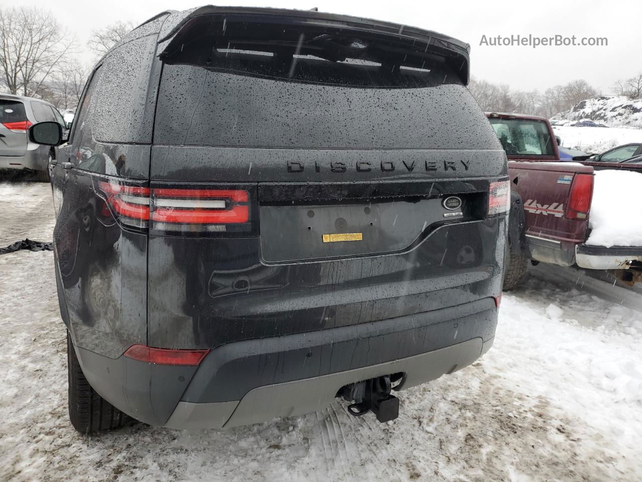 2019 Land Rover Discovery Hse Gray vin: SALRR2RK0K2408768