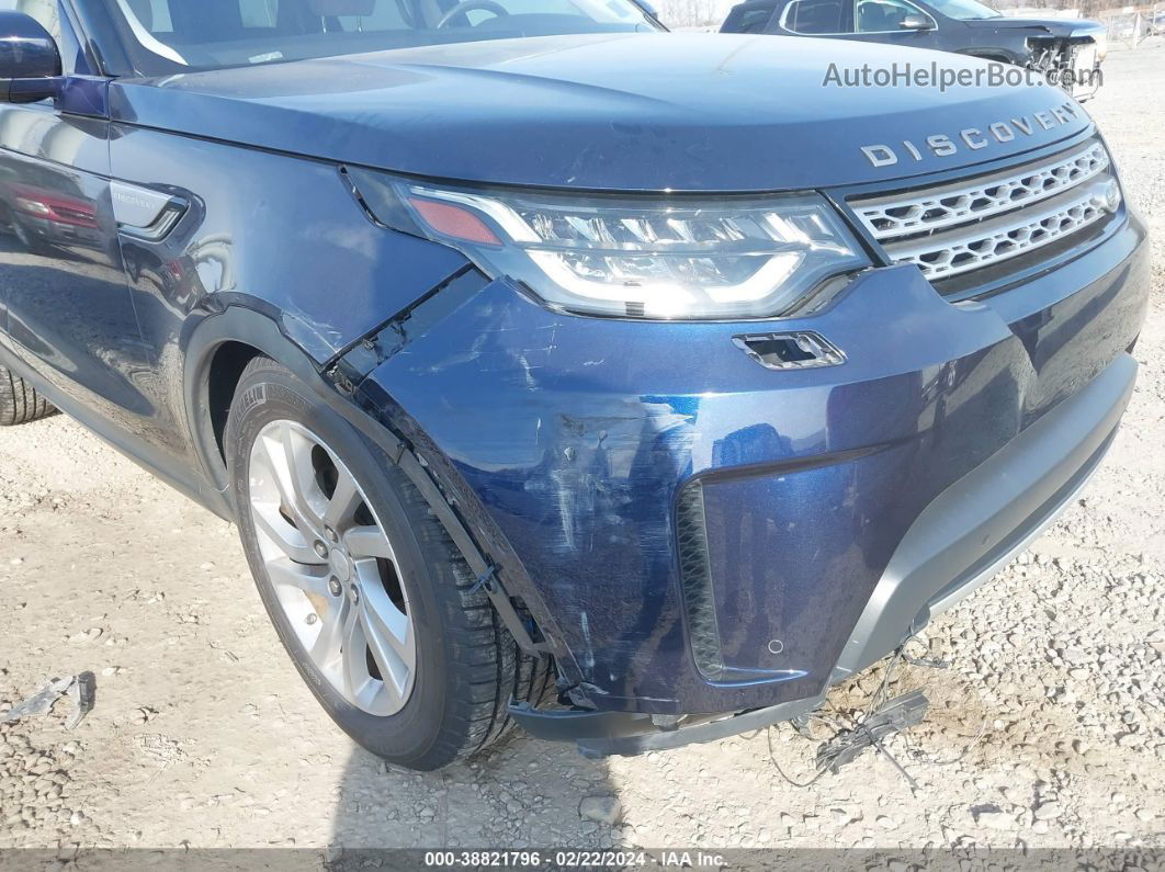 2019 Land Rover Discovery Hse Dark Blue vin: SALRR2RK1K2402834