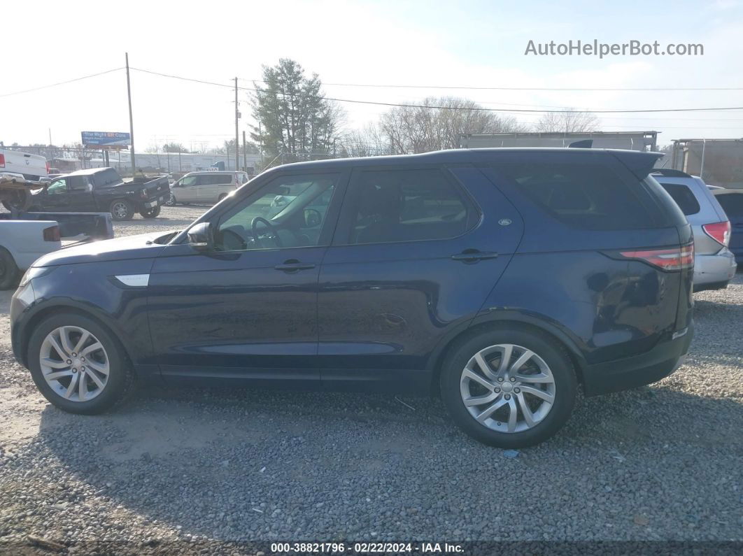 2019 Land Rover Discovery Hse Dark Blue vin: SALRR2RK1K2402834