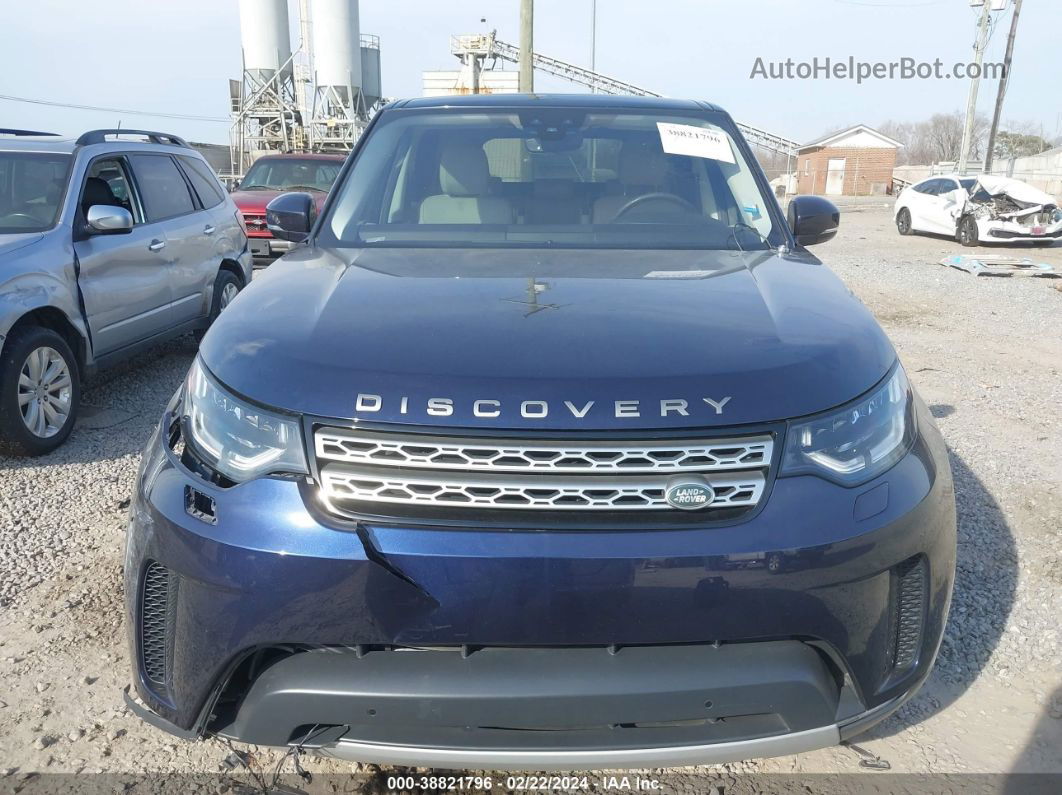 2019 Land Rover Discovery Hse Dark Blue vin: SALRR2RK1K2402834