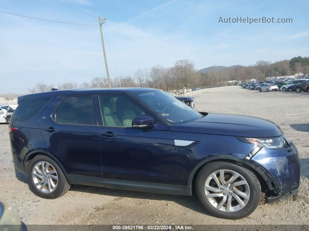 2019 Land Rover Discovery Hse Dark Blue vin: SALRR2RK1K2402834