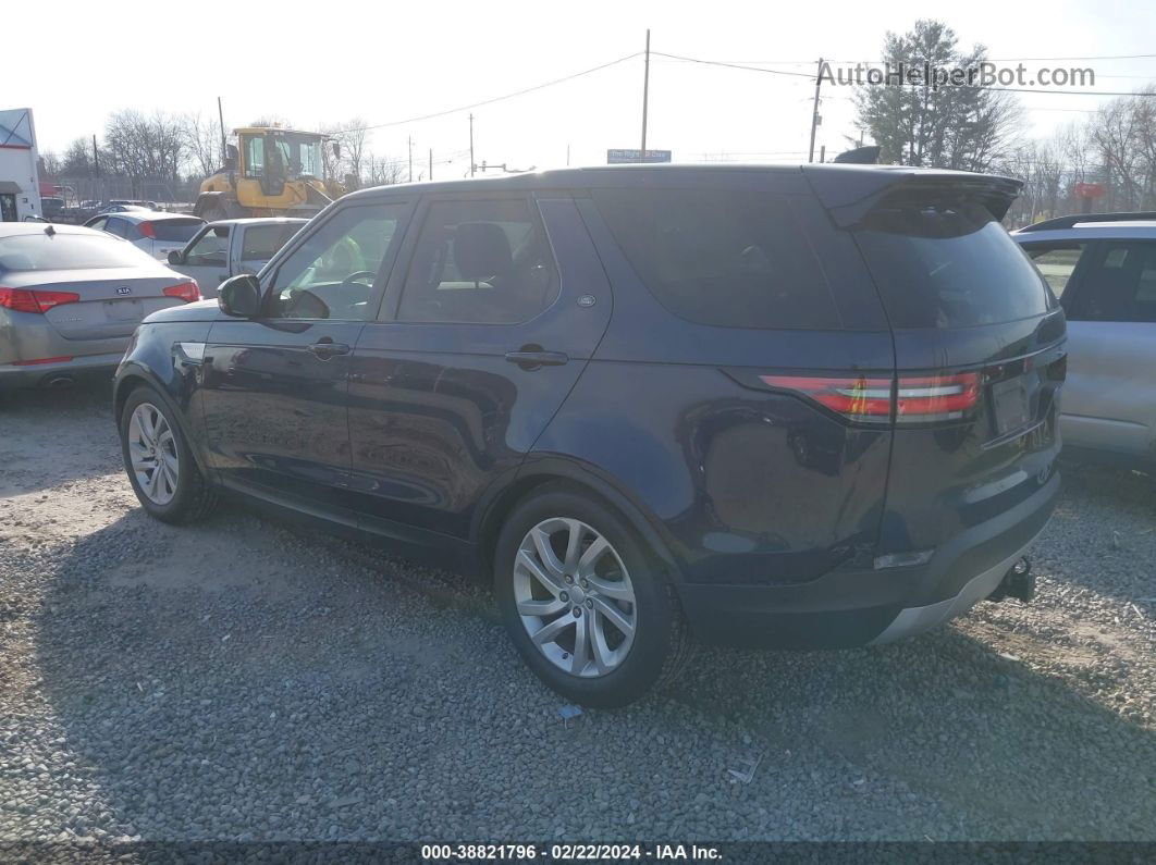 2019 Land Rover Discovery Hse Dark Blue vin: SALRR2RK1K2402834