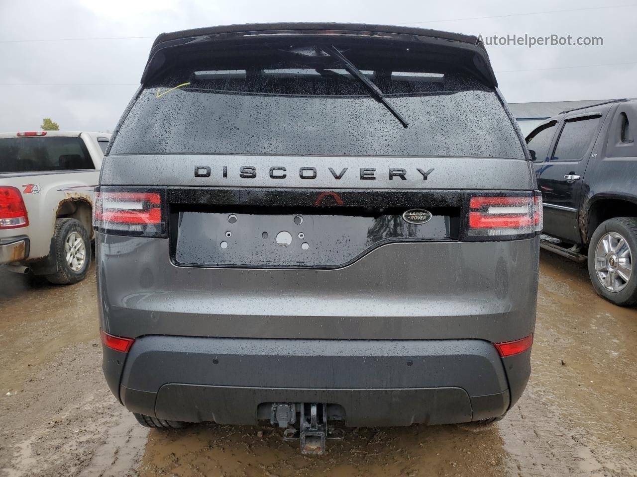 2019 Land Rover Discovery Hse Серый vin: SALRR2RK2KA087998