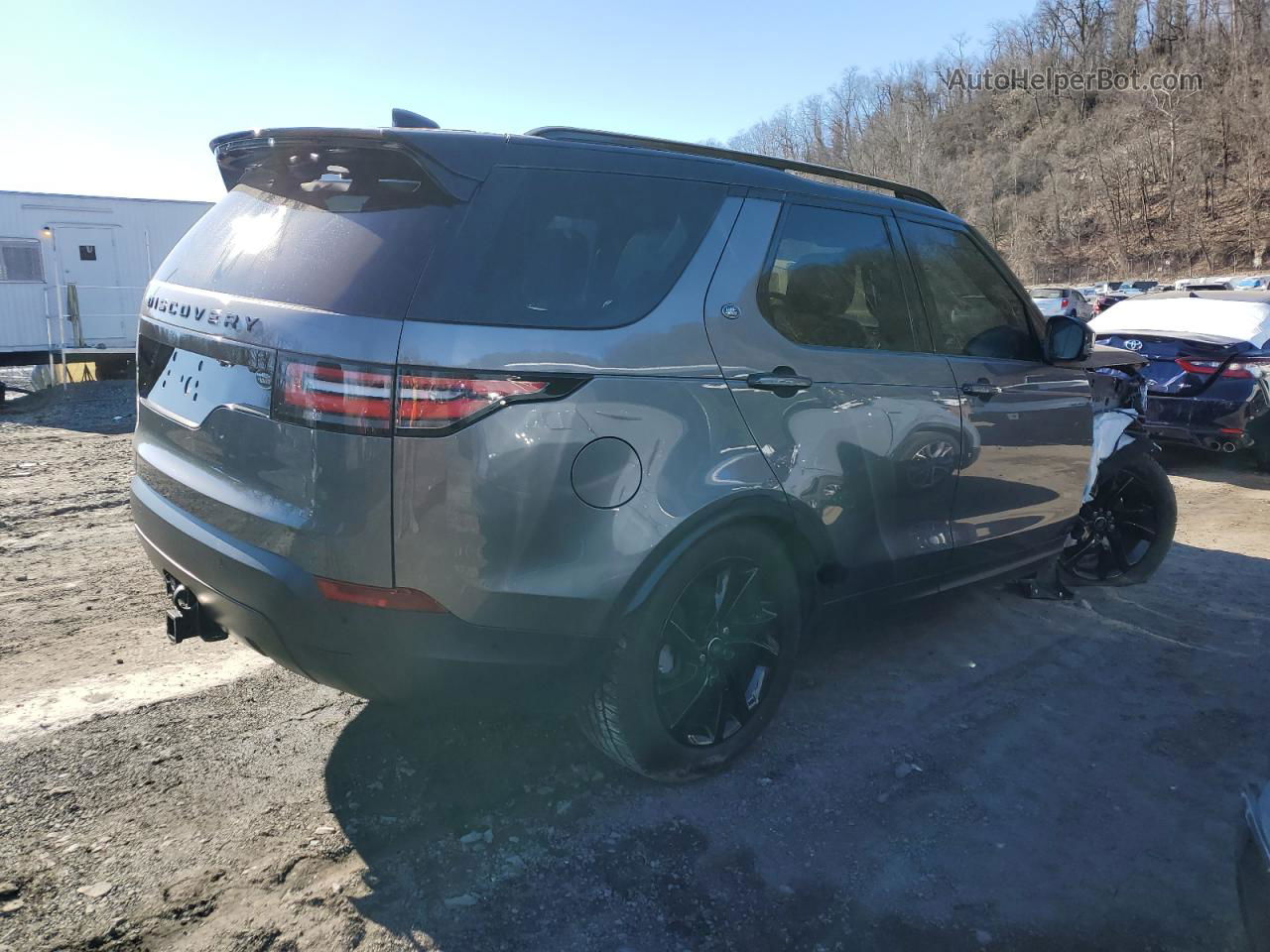 2019 Land Rover Discovery Hse Gray vin: SALRR2RK2KA087998