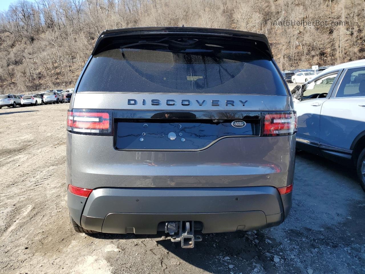 2019 Land Rover Discovery Hse Gray vin: SALRR2RK2KA087998
